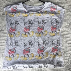 Mickey Mouse Cropped Tee